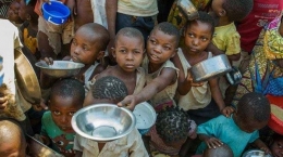 Anak-Anak Di Afrika Yang Rentan Kekurangan Pangan | Sumber Warta Kota