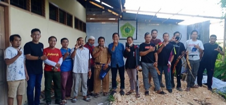Dokumentasi Latihan Bersama Wahdah ARchery Club dengan Pengurus PERPANI Kabupaten Bulukumba (Dokpri)