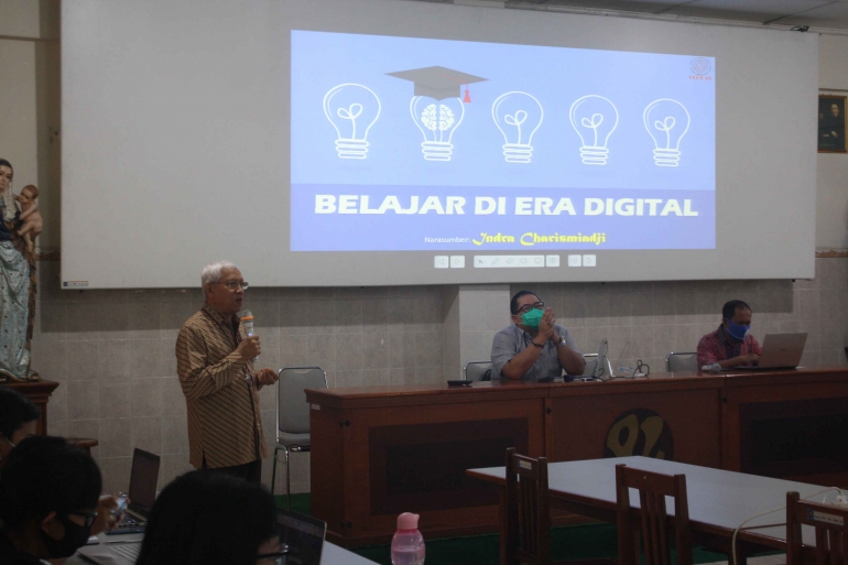 Pelatihan pembelajaran di era digital (Dokumentasi pribadi)