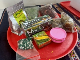 Berbagai produk dari Marungga yang dibuat oleh para alumni.(Dokpri)