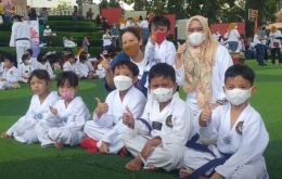 Taekwondo sebagai salah satu persiapan untuk masa depan anak. Foto: Dokpri