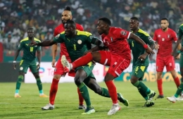 Equatorial Guinea memberikan perlawanan sengit kepada Senegal/foto: theguardian.com