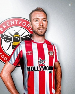 Melalui Brentford, Christian Eriksen ingin tampil di Piala Dunia 2022 di Qatar. (Sumber: Akahi News Online)