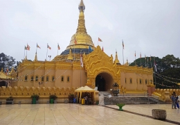 Menjenguk Pagoda di Taman Lumbini, Brastagi ( leonardo tsm ) 