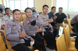 Tim Humas di jajaran Polresta Tangerang siap mengelola komunikasi di era digital. Foto: Subekti Aditya