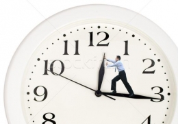 Ilustrasi tentang mengatur waktu (Sumber gambar: stockfresh.com).  