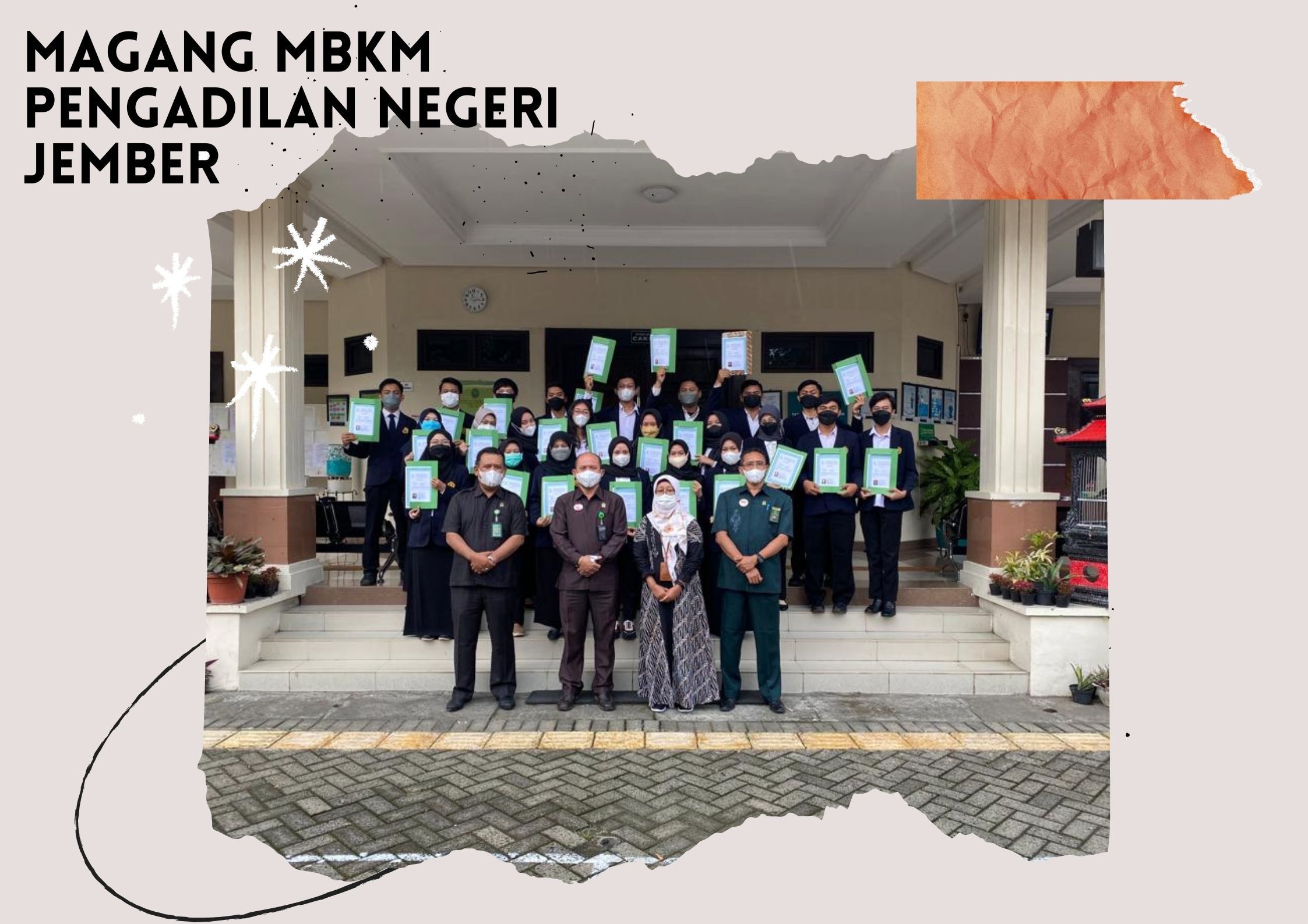 Foto Artikel : Magang Di Pengadilan Negeri Jember Kelas IA Lewat ...