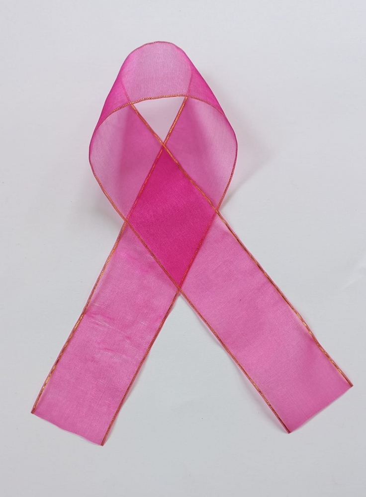 Pita pink, simbol pejuang kanker payudara (dok pribadi)