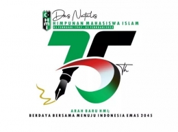 logo diesnatalis Himpunan Mahasiswa Islam ke-75 (Dok HMI)