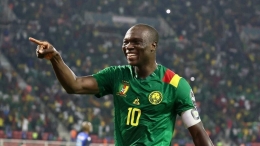 Kapten timnas Kamerun, Vincent Aboubakar (Sumber : https://twitter.com/soccerzela/status/)