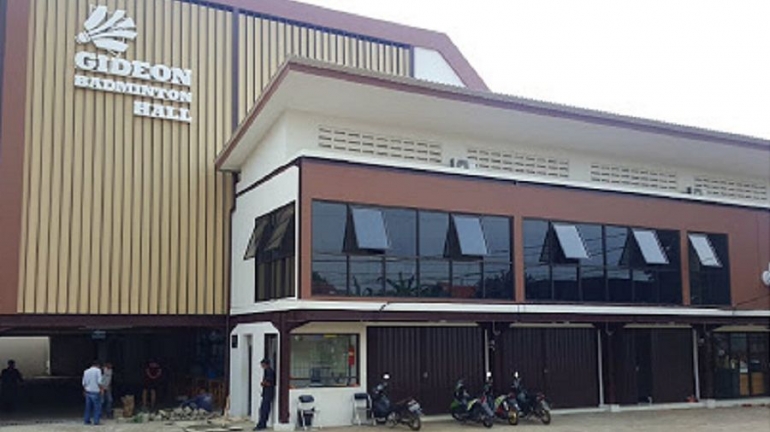 Gideon Badminton Hall dilengkapi berbagai fasilitas seperti pusat kebugaran dan asrama: Noo Faiton-antv 