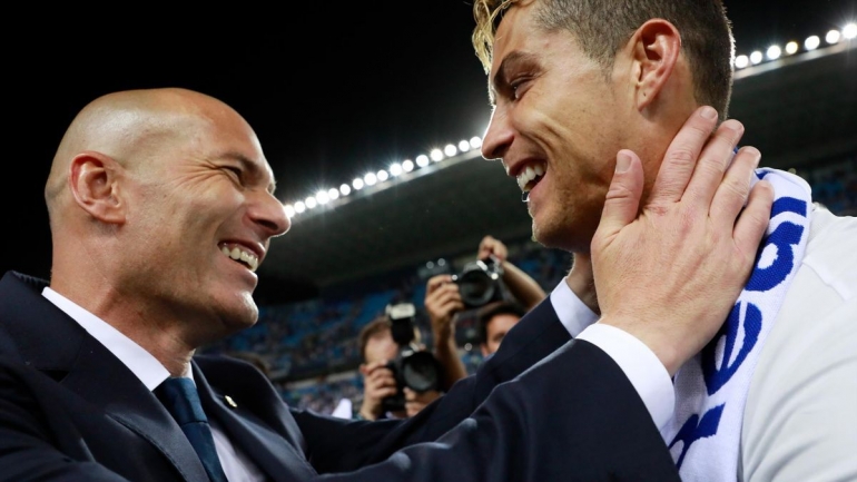 Zidane saat menjadi pelatih Real Madrid. Sumber : Euro Sport