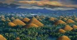 Chocolate Hills, Bohol- Filipina. Sumber: www.thetravel.com
