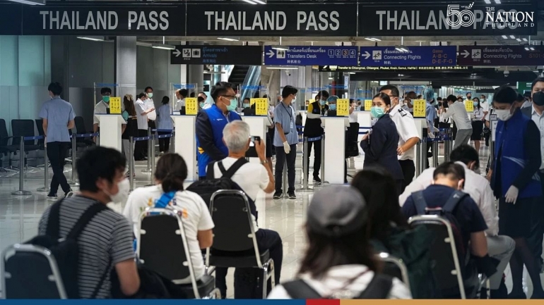 Wisatawan asing yang kembali ke Thailand. Sumber: www.nationthailand.com
