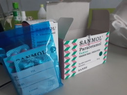 Biasanya pasien dibekali paracetamol untuk berjaga-jaga jika terjadi demam | Dok. Trian Ferianto