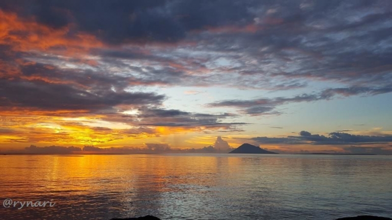 Manado Tua dari tepian Kota Manado (dokpri)