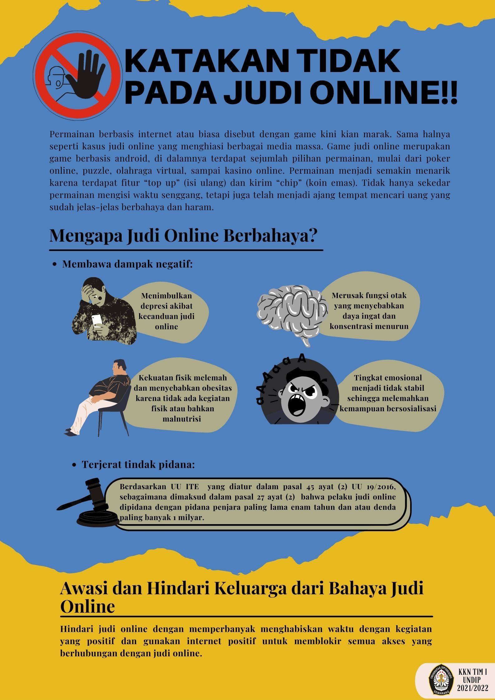 Judi Online Kian Marak! Mahasiswa Undip Siap Bertindak - Kompasiana.com