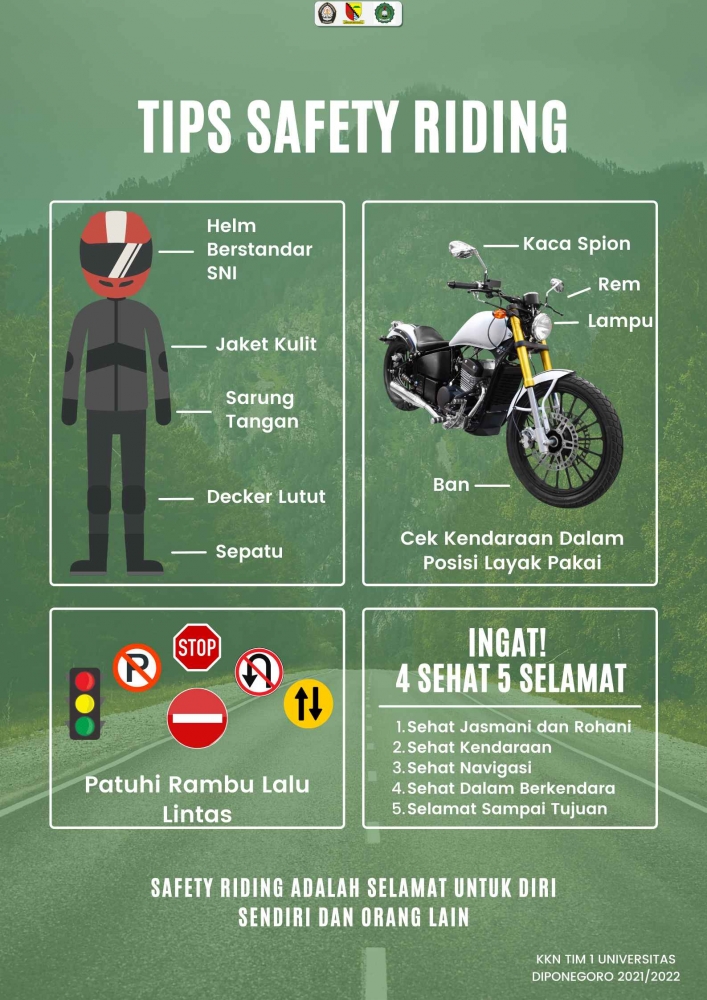 Safety Riding, Mahasiswa Undip akan Kurangi Angka Kecelakaan Lalu ...