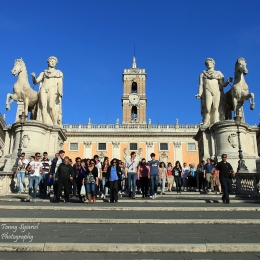 Patung Marcus Aurelius tersimpan di Bukit Capitoline- Roma. Sumber: dokumentasi pribadi