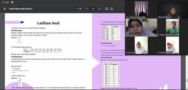 Mahasiswa KKN Tim I Undip Buatkan Modul Pembelajaran Matematika SD yang
