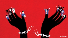 Ilustrasi Modern Slavery (scmp.com)