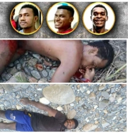 Foto : Korban Penembakan 5 orang Papua (OAP)