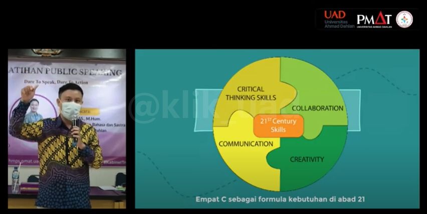 Mengasah Kemampuan Public Speaking Mahasiswa Matematika - Kompasiana.com