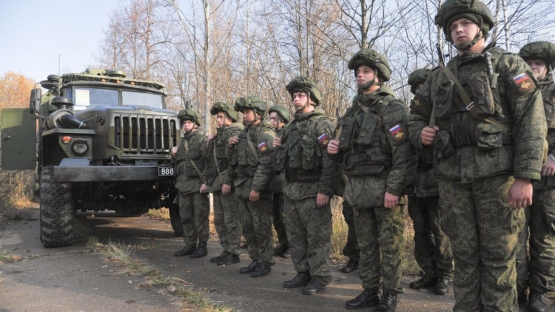 Pasukan Rusia di perbatasan Ukraina. Sumber: Alexander Avilov / Moskva News Agency