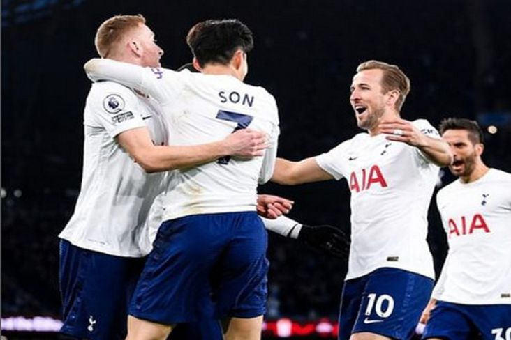 Manchester City secara dramatis dipermalukan Tottenham Hotspur |Instagram Tottenham Hotspur via sindonews.com