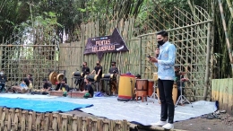 Acara Pekan Raya Kewirausahan dan Pentas Seni Kolaborasi di Hutan Bambu Desa Sumbermujur (Dokpri)
