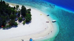 Pulau Lihaga di DSP Likupang yang cantik | Foto: tribunmanadotravel.tribunnews.com