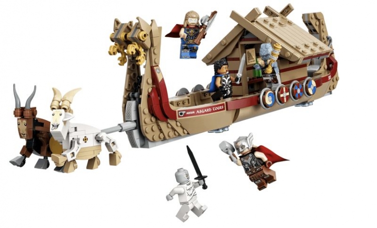 Set mainan Lego Thor : Love and Thunder. Sumber: Marvel
