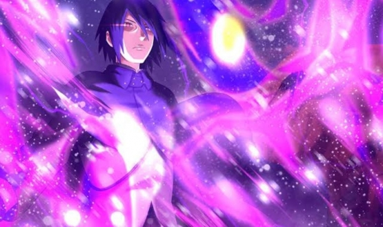 Sasuke dalam serial Boruto menggunakan Susanoo. (Dok. DevianArt)