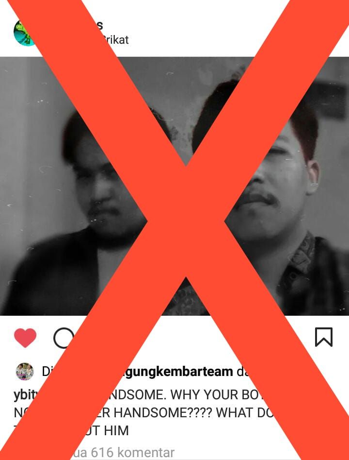 tangkapan layar Instagram resmi Agung Kembar/dokpri
