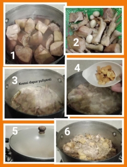 Tips memasak gudeg bumbu gongso. Foto yuliyanti