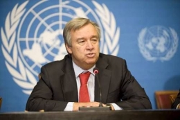 Sekjen PBB ke-10 asal Portugal, Antonio Guterres. Dok zonarefensi.com