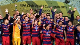 potret Barcelona juara FIFA Club World Cup 2015 (bola.com)