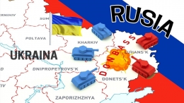 Konflik Rusia Vs Ukraina. Ilustrasi: Sultan Amanda/JPNN.com