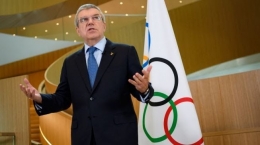 Presiden IOC, Thomas Bach/foto:AFP-Fabrice Coffrini