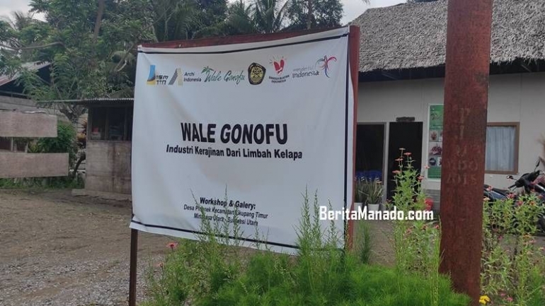 lokasi usaha wale gonofu (sumber: beritamanado.com)