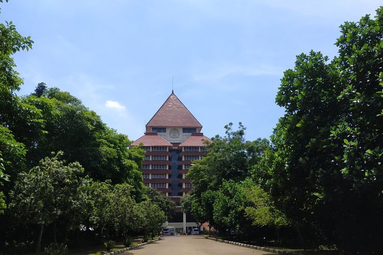 Gedung Rektorat Universitas Indonesia -KOMPAS.COM/VITORIO MANTALEAN
