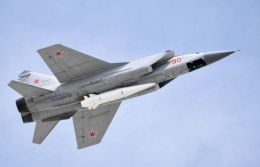 Pesawat Mig 31 Rusia. Sumber: internasional. Kompas.com