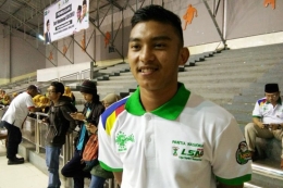 M. Rafli Mursalim, striker jebolan Liga Santri Nusantara 2016 - Dendi Ramdhani/Kompas.com