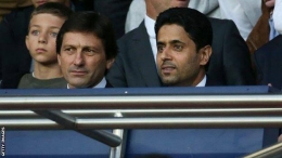 Leonardo Araujo dan Nasser Al Khelaifi (Getty Images via BBC.co.uk)