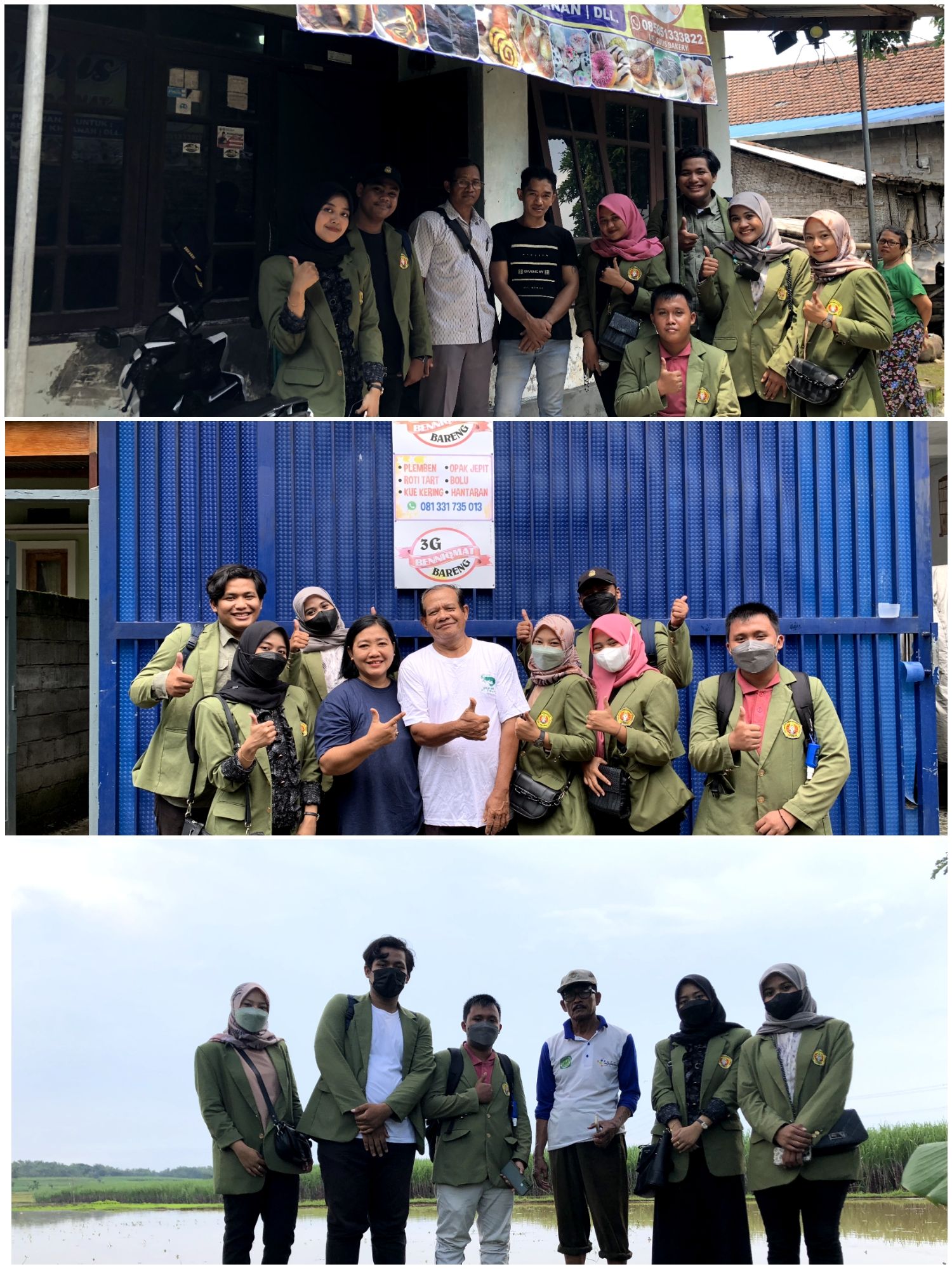 Kunjungi Desa Bareng Jombang Jawa Timur, Mahasiswa KKNT UPN Veteran ...