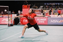 Tunggal putri Indonesia, Gregoria Mariska, langsung bertemu lawan berat di putaran pertama All England 2022/Instagram @gregoriamrska