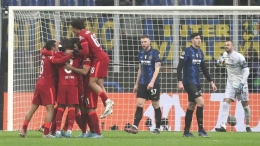 Liverpool saat bersua Inter Milan di Giuseppe Meazza (Detik.com)