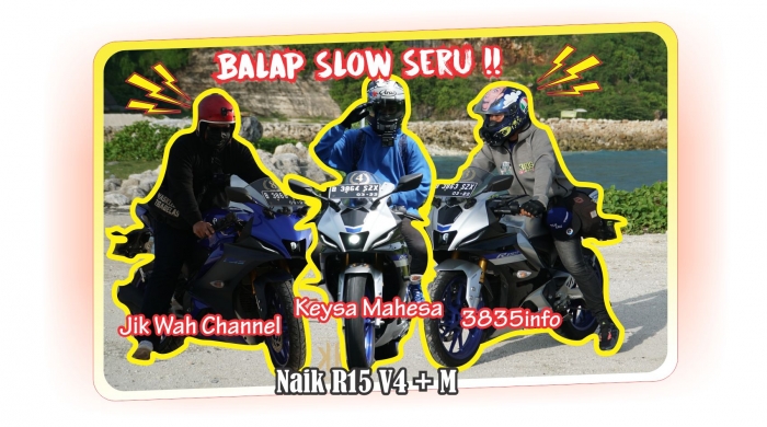 Balap R15 V4 Lucu/dokpri