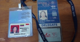 ID Card penugasan ke Amerika Latin tahun 2000 dan 2008 (dokumentasi pribadi) 