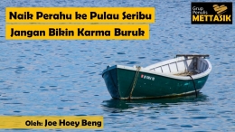 Naik Perahu ke Pulau Seribu, Jangan Bikin Karma Buruk (sumber: unsplash.com, diolah pribadi)